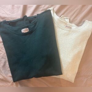 Duluth Trading Co Women’s Shiftless Crewneck Long Sleeve sweater BUNDLE! sz XL